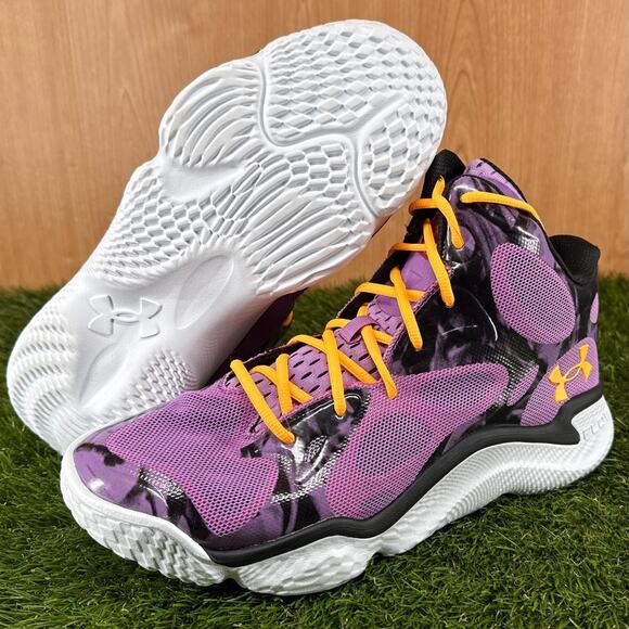 Under Armour Curry Spawn FloTro Voodoo Basketball Shoes 3027372-500 Men’s 11.5 main image 4